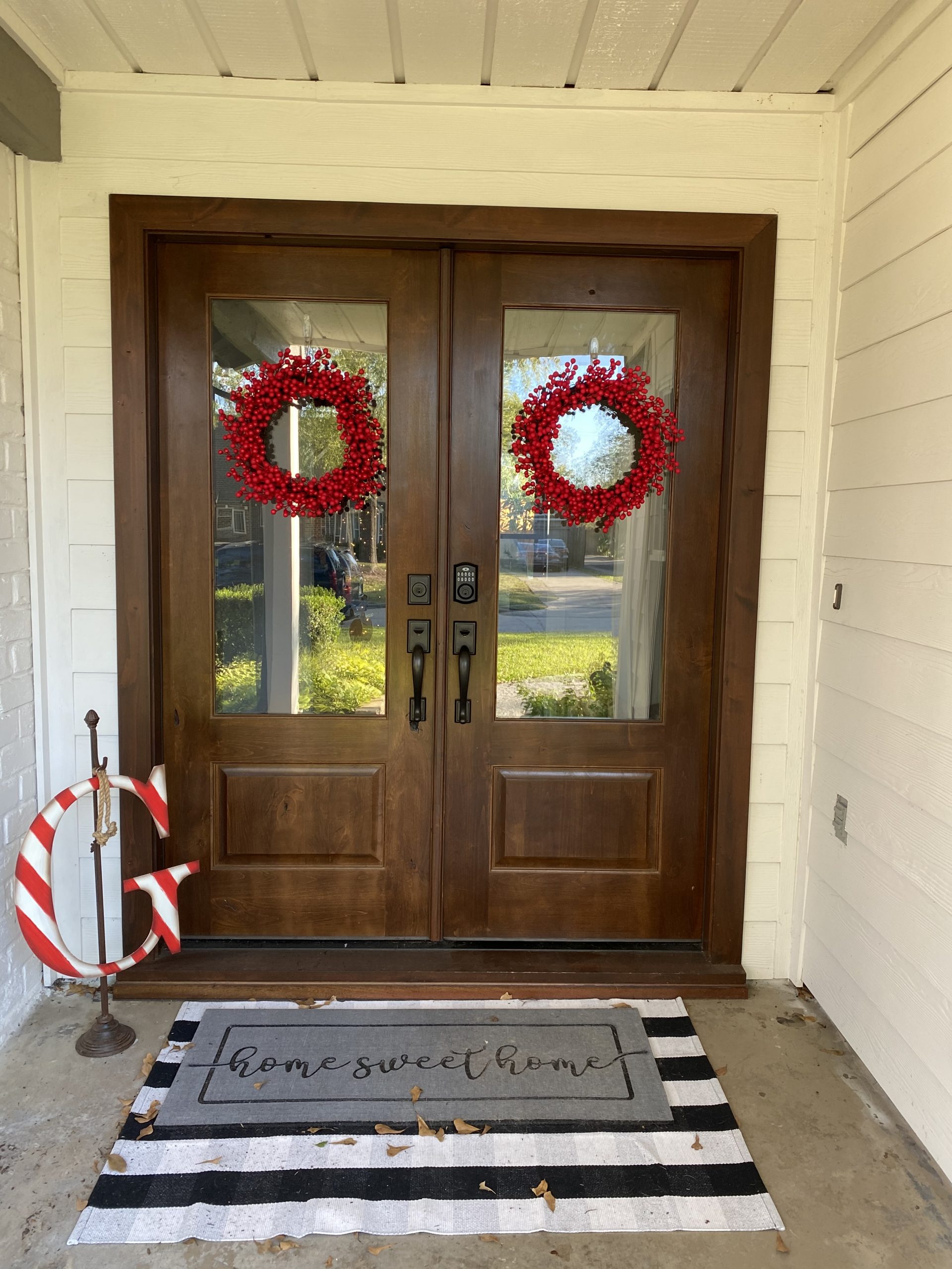 Christmas porch | new house