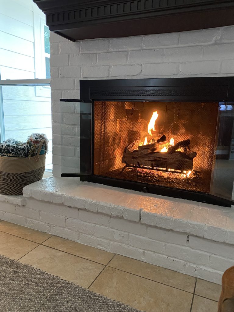 ceramic fireplace logs