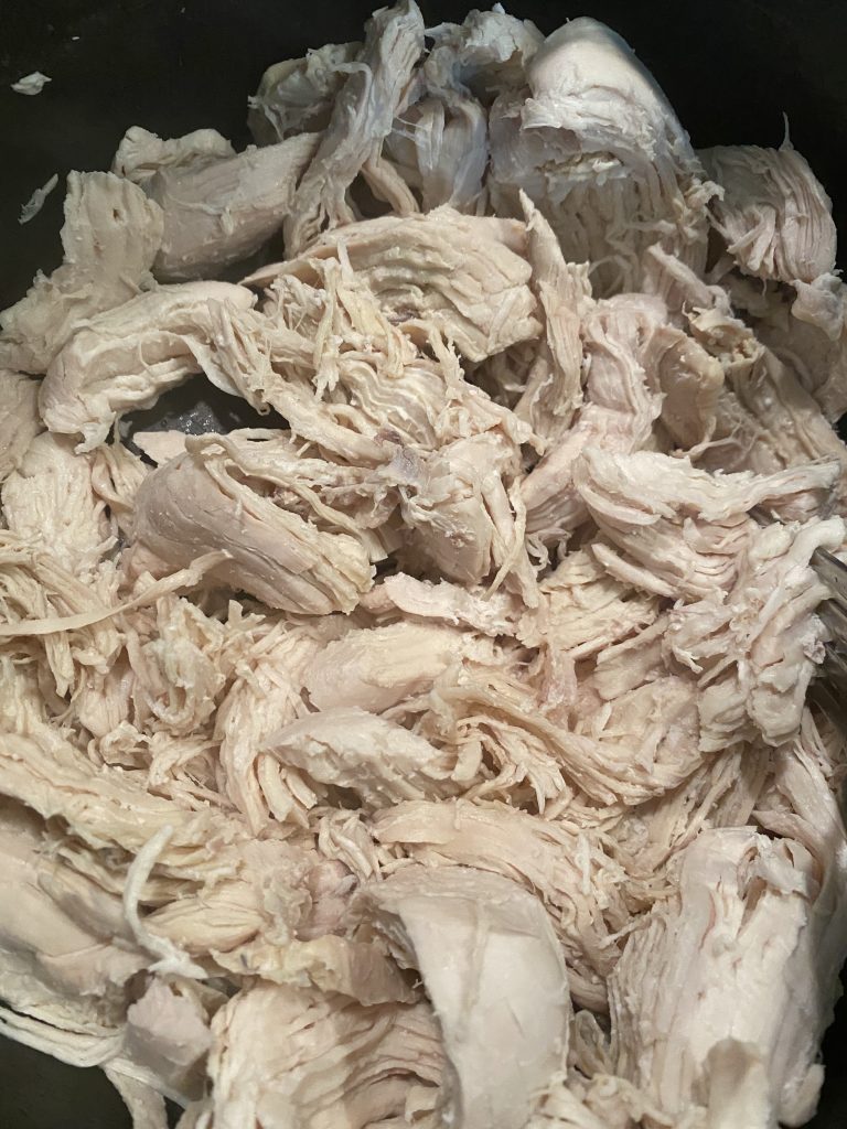 shredded chicken breast