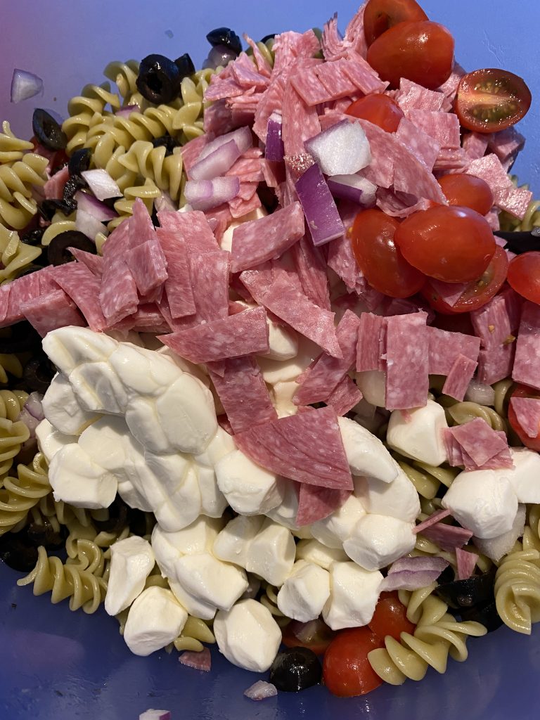 Italian chpped salad