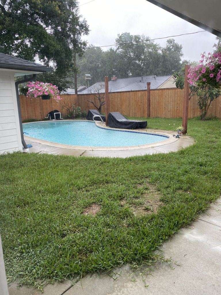 rainy day Houston