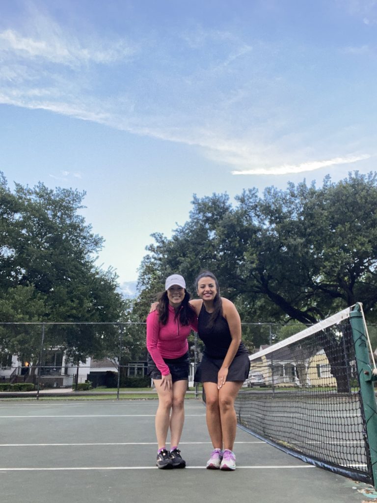Houston tennis lesson