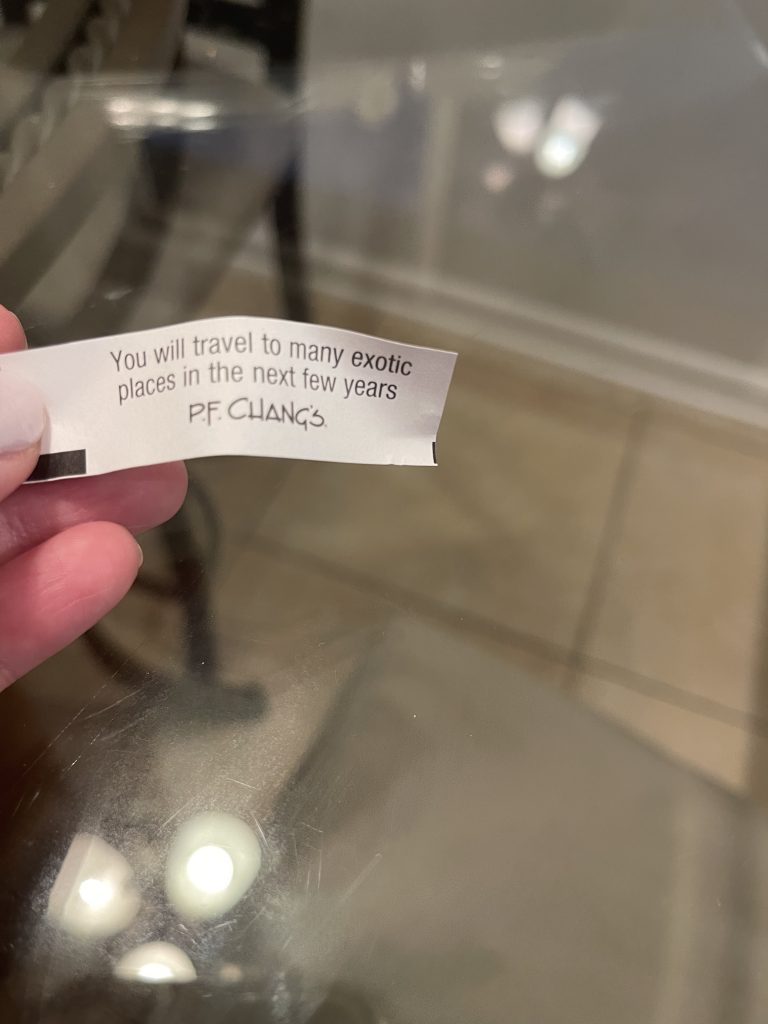 p.f. Changs fortune