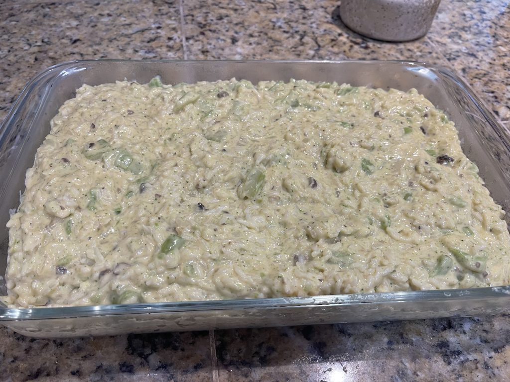 broccoli rice and cheese casserole