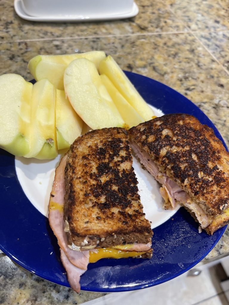 grilled ham and cheese