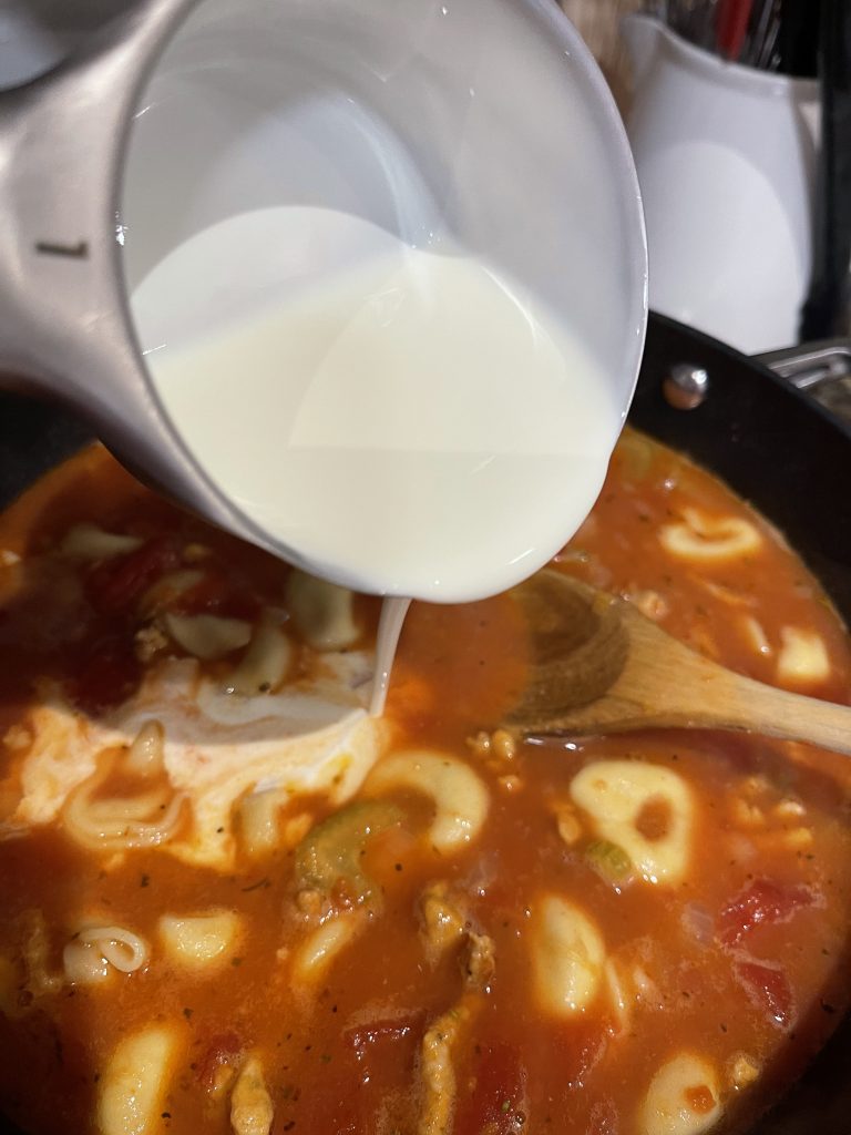 tortellini sausage soup
